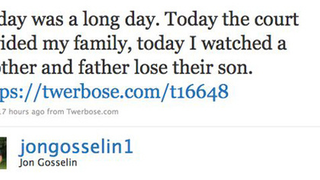 Jon Gosselin Tweets About Court Appearance